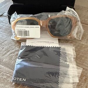 Dries Van Noten Caramel Sunglasses  w case NWT